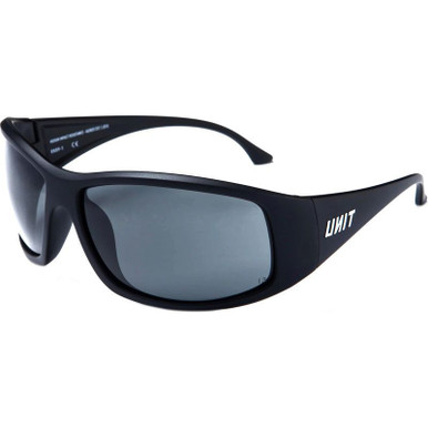 UNIT Strike Safety, Black/Smoke Lenses