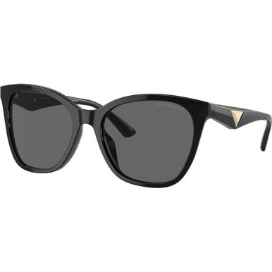 Emporio Armani EA4222U - Shiny Black/Dark Grey Lenses