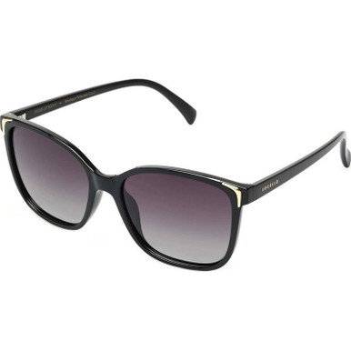 Leticia II - Black/Smoke Polarised Lenses