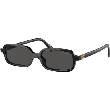 Miu Miu MU11ZSF, Black/Dark Grey Lenses