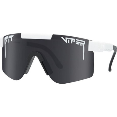 The Single Wides - Miami Nights White/Smoke Polarised Lenses