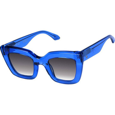 Brigada - Transparent Blue/Black Gradient Lenses