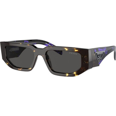 Prada PR09ZS, Tortoise Black Malt/Dark Grey Lenses