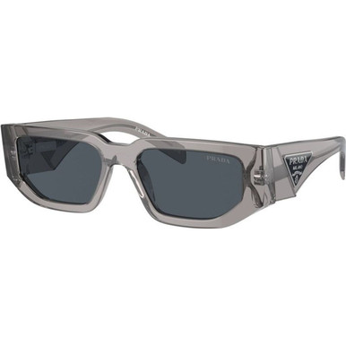 Prada PR09ZS, Transparent Asphalt/Dark Grey Lenses