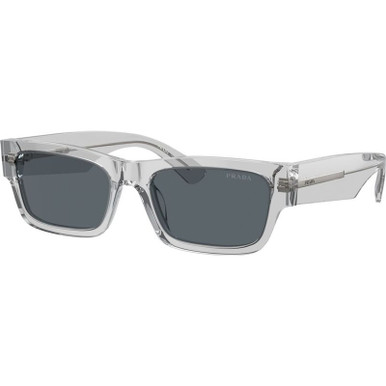 PRA03S - Crystal Grey/Blue Glass Lenses