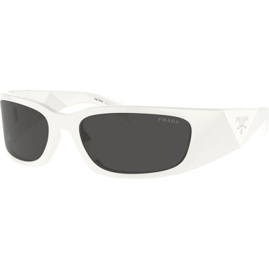 Prada PRA14S - Talc/Dark Grey Lenses