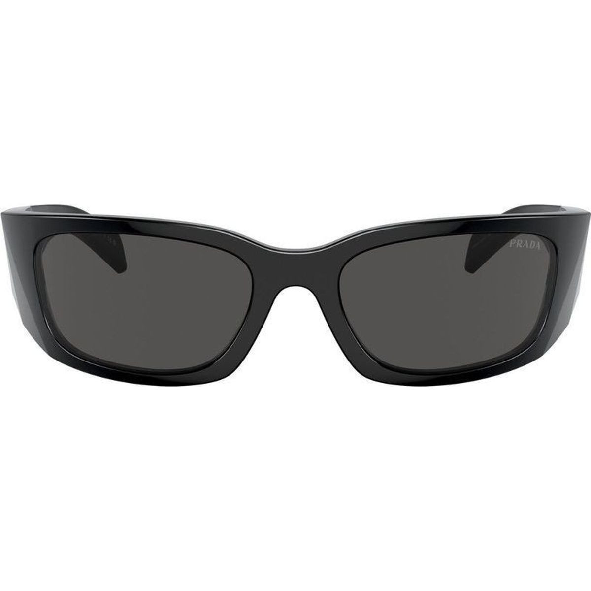 PRADA サングラス ブラック ロゴ PRADA sunglasses Prada Irregular Sunglasses Black (SPR14Z 1AB-09S) in Acetate - US