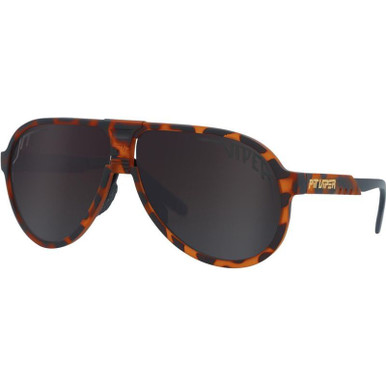 Pit Viper Jethawk - Landlocked Tortoise/Brown Fade Polarised Lenses
