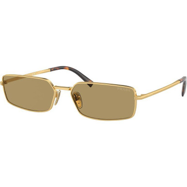 Prada PRA60S - Gold/Olive Green Lenses