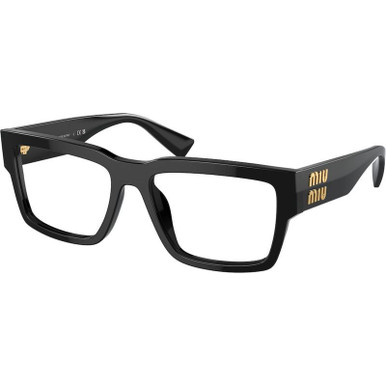 Black/Clear Lenses 52 Eye Size