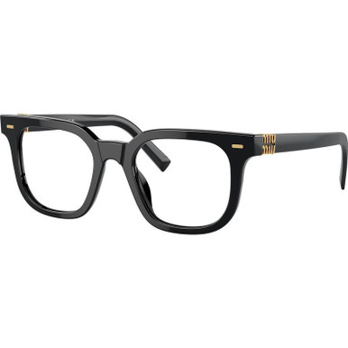 Black/Clear Lenses 49 Eye Size