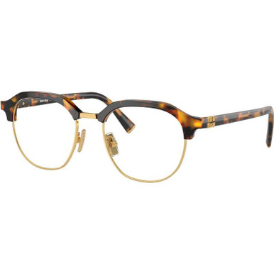 Honey Havana/Clear Lenses