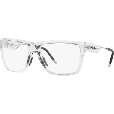 Oakley Glasses Nxtlvl OX8028, Polished Clear/Clear Lenses