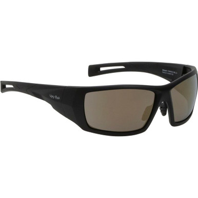 Chisel Safety RS6002 - Matte Black/Gold Mirror Lenses