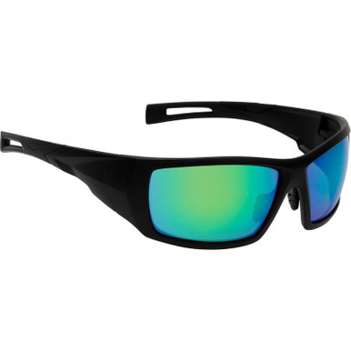 Fish 419 Performance Gear - Polarized HD Perfection Sport Sunglasses Blue/Black Non-Mirror