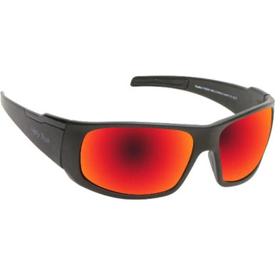 Ugly Fish Tradie Safety RS5001, Matte Black/Red Mirror Lenses