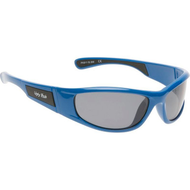 Ugly Fish Kids PK911 KIDS, Blue/Smoke Polarised Lenses