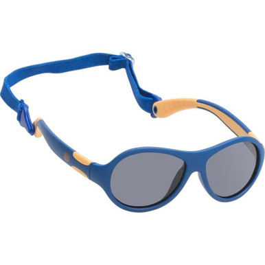 Ugly Fish Kids PKR122 RETRO - Blue/Smoke Polarised Lenses