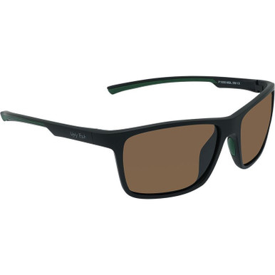 Ugly Fish P1599, Matte Black/Brown Polarised Lenses