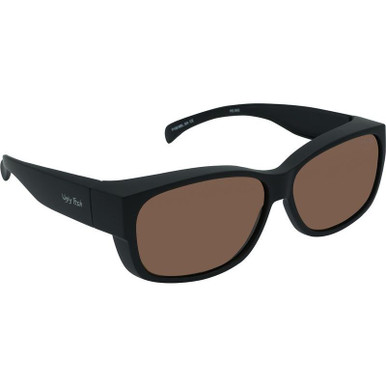 Ugly Fish P108 - Matte Black/Brown Polarised Lenses