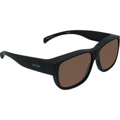 Matte Black/Brown Polarised Lenses