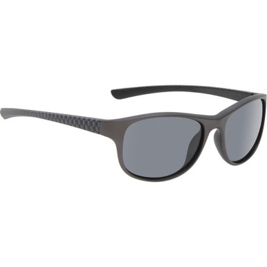 Ugly Fish P6177 - Matte Black/Smoke Polarised Lenses