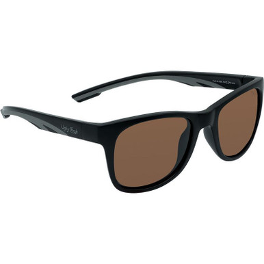 Ugly Fish PU5144 - Matte Black/Brown Polarised Lenses