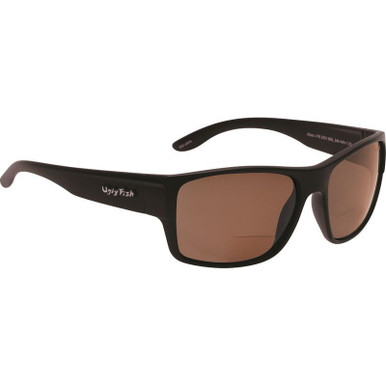 Atlas - Matte Black/Bifocal +1.5 Brown Polarised Lenses