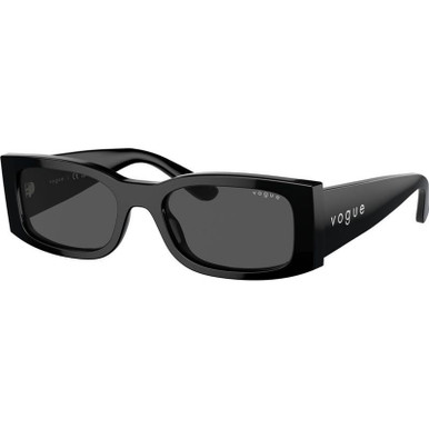 Vogue Eyewear VO5584S, Black/Dark Grey Lenses