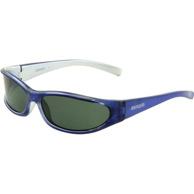 Metallic Blue/Grey Polarised Lenses