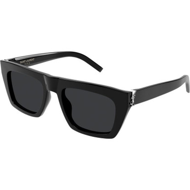 Saint Laurent SLM131F - Black/Black Lenses