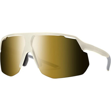 Smith Motive - Matte Bone/Chromapop Black Gold Mirror Lenses