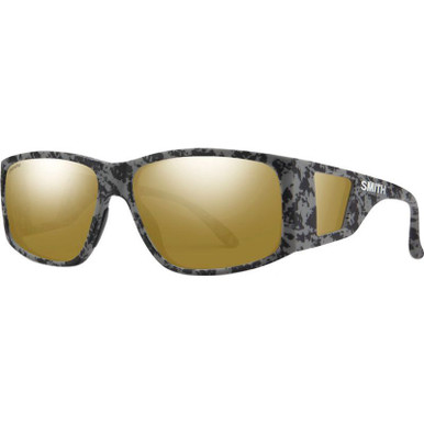 Monroe Peak - Matte Grey Marble/Chromapop Bronze Mirror Polarised Lenses