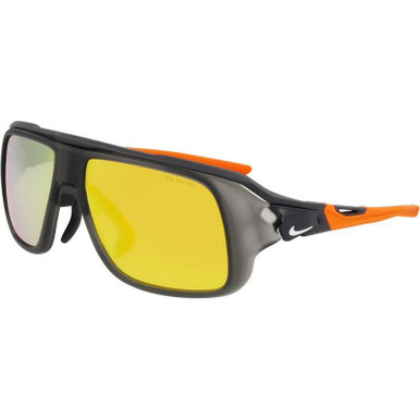 Matte Anthracite/Orange Mirror Lenses