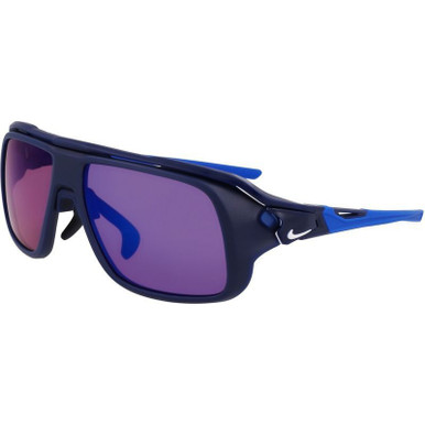 Flyfree Soar - Matte Midnight Navy/Road Blue Tint Lenses