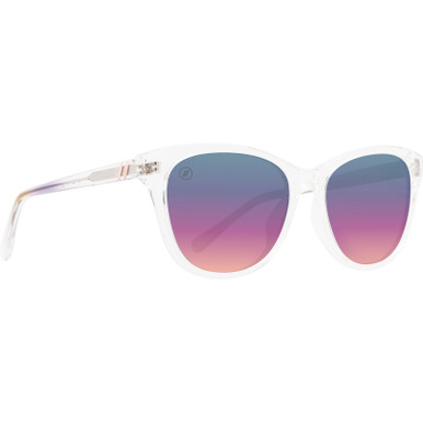 Palmy - Cool Iris Clear/Rainbow Lavender Mirror Polarised Lenses