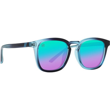 Rain Dance Blue/Blue Gradient Mirror Polarised Lenses