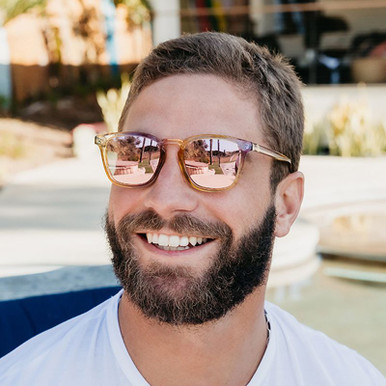 Shop Blenders Sydney Sunglasses Coral Summer/Pink Polarised