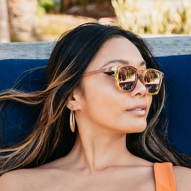 Shop Blenders Sydney Sunglasses Coral Summer/Pink Polarised