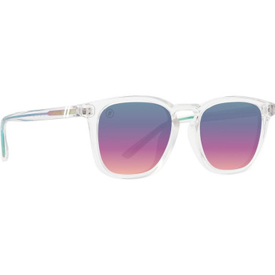 Blenders Sydney - Stellar Grace Clear/Rainbow Lavender Gradient Mirror Polarised Lenses