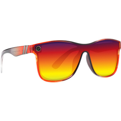 Blenders Millenia X2, Phoenix Fire Gloss Red Black Fade/Red Mirror Polarised Lenses