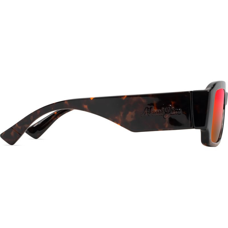 (取寄) マウイ ジム クパール Maui Jim Kupale Shiny Dark Havana/Hawaii Lava Polarized Maui Jim Kupale Dark Havana/Hawaii Lava Polarised Sunglasses