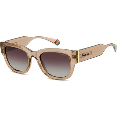 PLD 6213/S/X - Beige/Brown Gradient Polarised Lenses