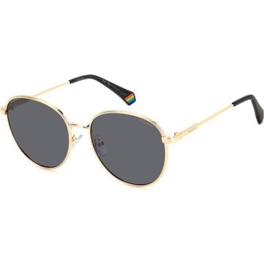 PLD 6215/S/X - Gold/Grey Polarised Lenses