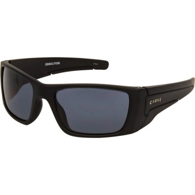 Matte Black/Grey Polarised Lenses