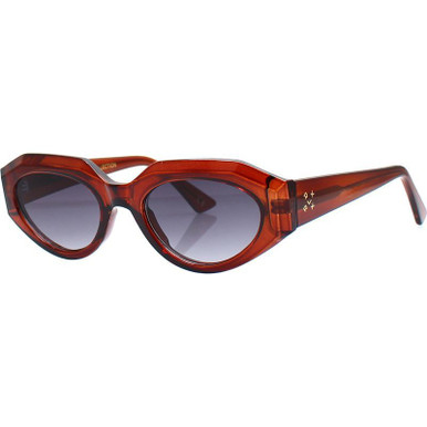 Reality Eyewear Luxe 1, Chocolate/Smoke Lenses