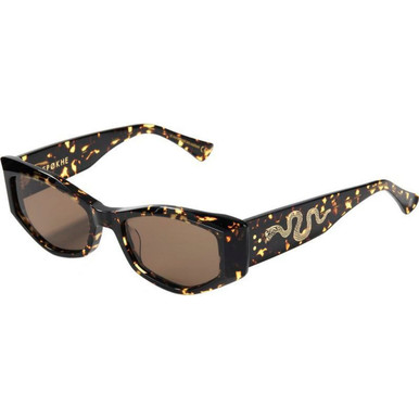 Shop the Epokhe Guilty Sunglasses Polished Black/Black