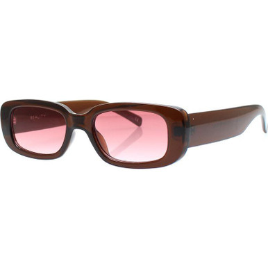 Reality Eyewear Xray Spex, Chocolate/Rose Lenses