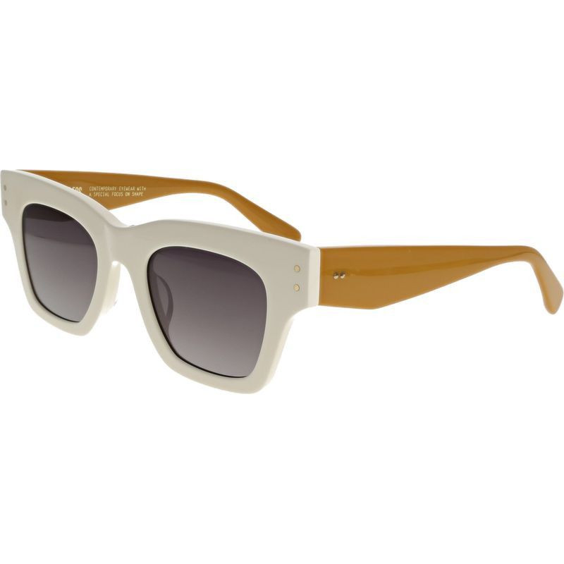 Shop the Kaleos Charlton Sunglasses White/Smoke | Afterpay