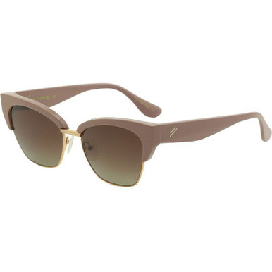 Gigi - Clay/Brown Gradient Polarised Lenses